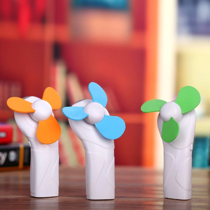 

Mini Air Conditioner Fan Portable USB Cooler Cooling Handheld With Flashlight