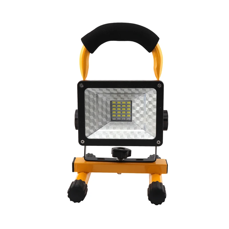 

BORUiT 10W IP65 Floodlight 24 LEDs Flood Light Outdoor Reflector Flood Light 4-Mode Spotlight Garden Light by 18650 Battery