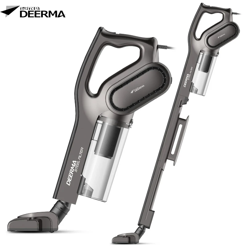 Ручной пылесос DEERMA для дома пылесборник домашний аспиратор DX700S подметающая
