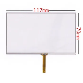 

HON-MARK New 5 inch Car DVD GPS Universal 4 pin Resistance 117*70mm MP4 MP5 Handwriting Touch Panel Screen