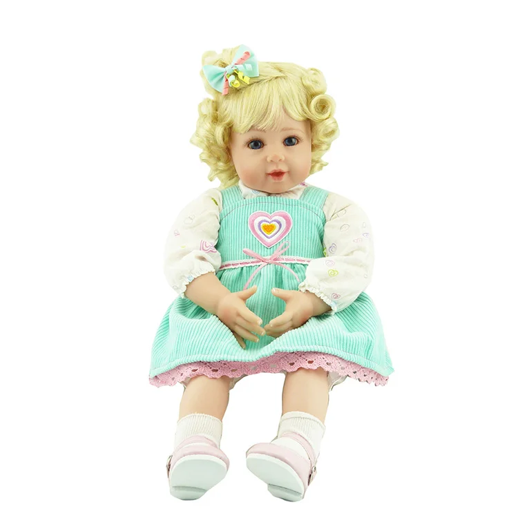 51 см бутик Силиконовое тело Bebe Reborn Девочка Кукла настоящая живая принцесса детская игрушка в красивый наряд милый подарок дети играть