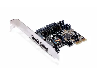 

PCI-E Express eSATA SATA II RAID to PCI-E PCI Express Card Adapter Converter raid 0 raid 1 sil3132