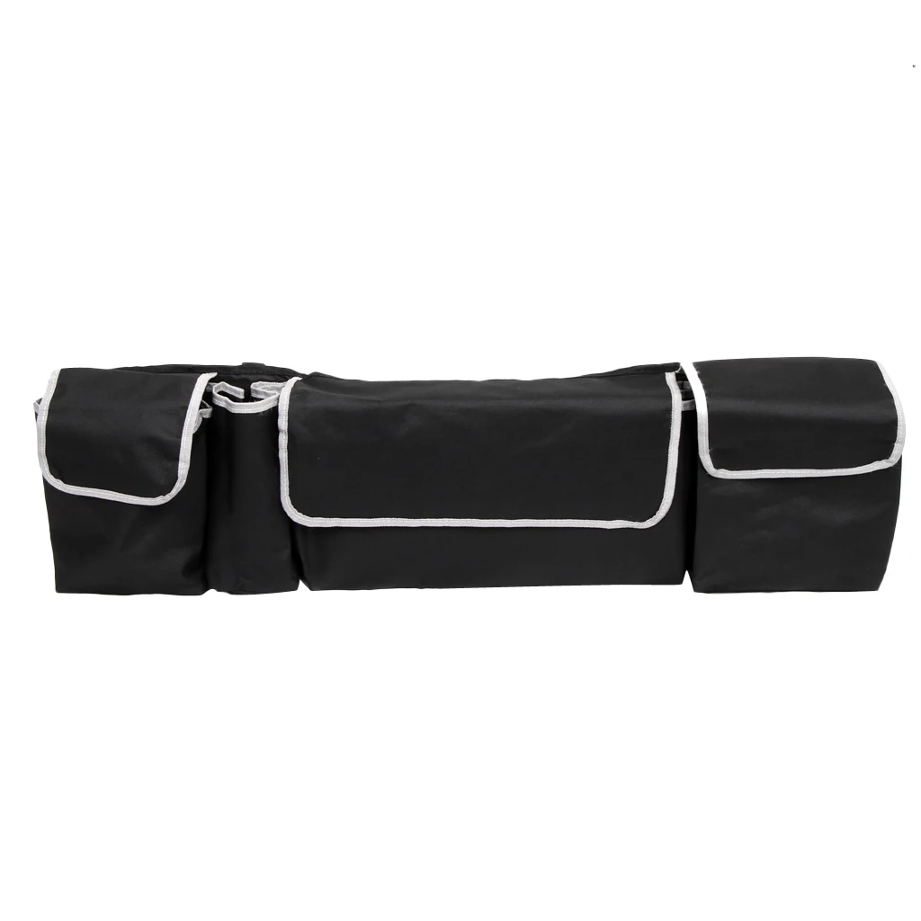 Car Seat Back Organizer Bag Interior Bag Hanger Trunk Organizer 4-Pocket for Camping Trip Picnic