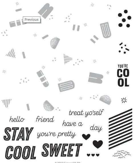 

background Transparent Clear Stamp for DIY scrapbooking/Card Making C408