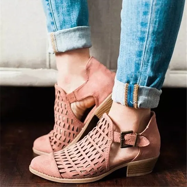 short pointed toe ankle boots