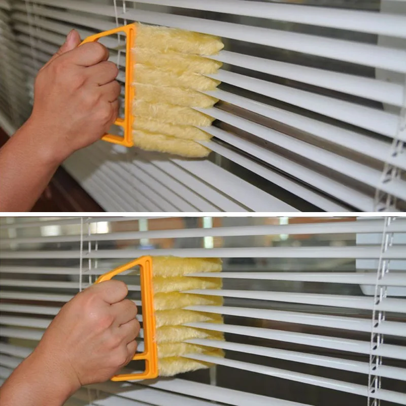 

Portable Microfibre Venetian Blind Blade Cleaner Window Conditioner Dust Cleaner BrushVents Cleaner Washable aspiradora