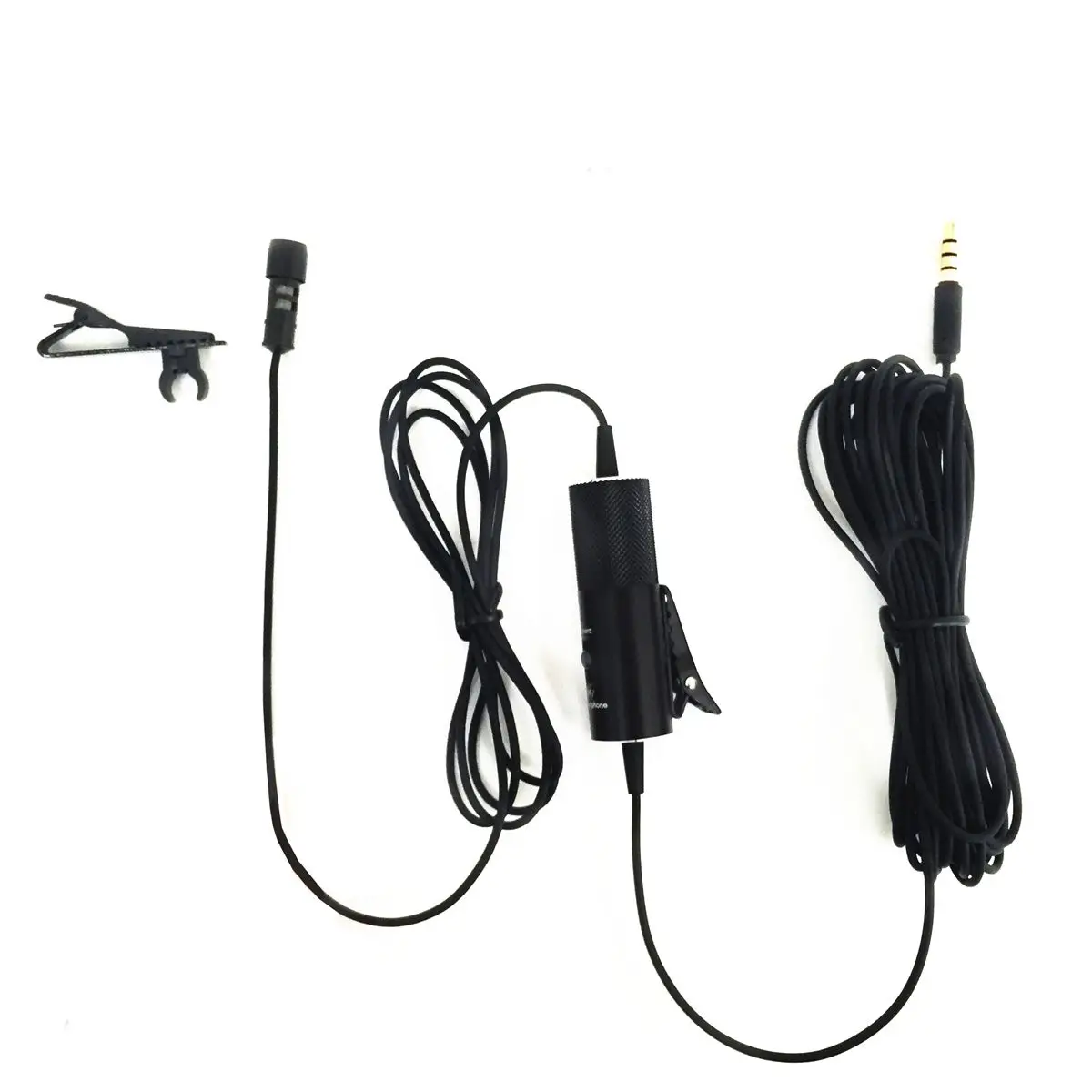 HOT Microphone Clip on Lapel Mic Condenser for Recording Interview