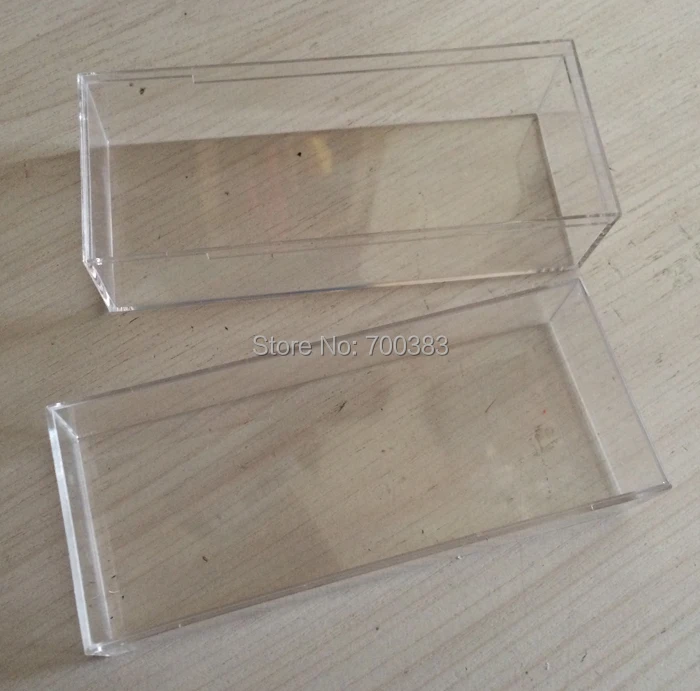 

5 Pieces Big Crystal box Rectangular USB box Transparent gift box USB packaging Size 120x49x50MM 4.73 x 1.93 x 1.97 inch