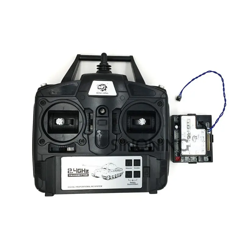 

2.4GHz 5.3 Version 1/16 Controller Transmitter Remote Control Set For Heng Long RC Tank