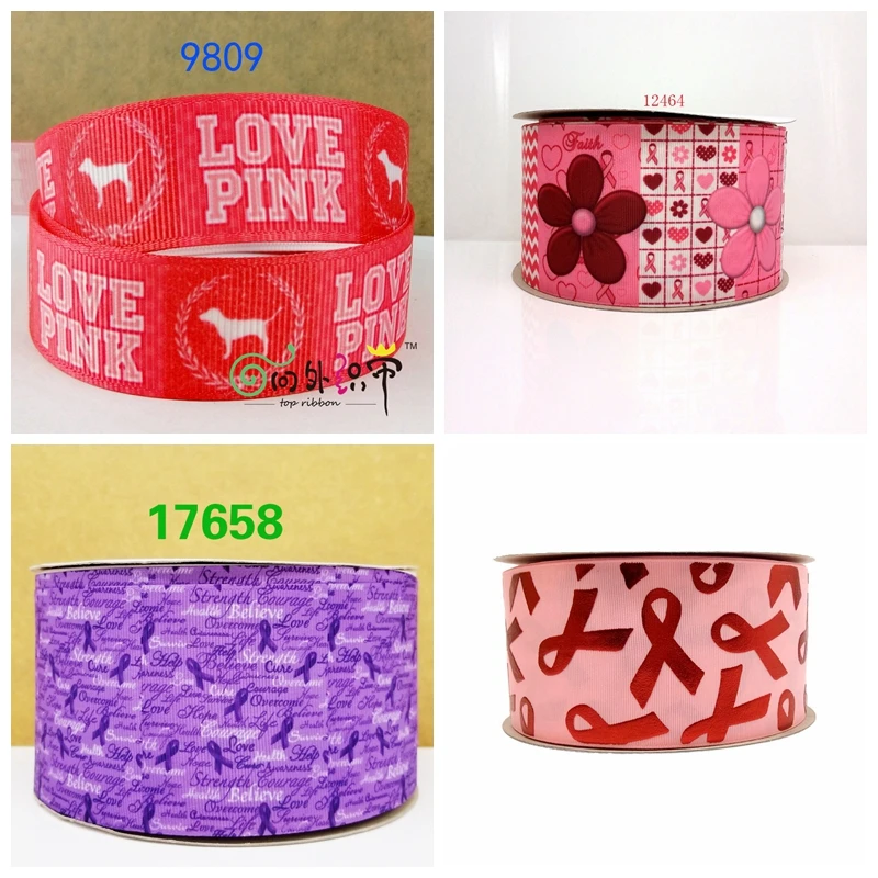 50 ярдов мультфильм напечатанный grosgrain ленты 17658