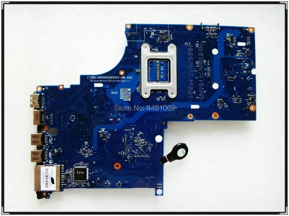 Placa-mãe para notebook