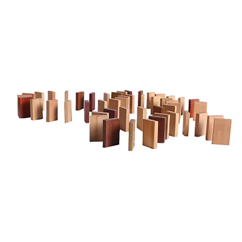 100 шт Деревянный Детский умный игрушечный орган домино головоломка строительные блоки игрушки