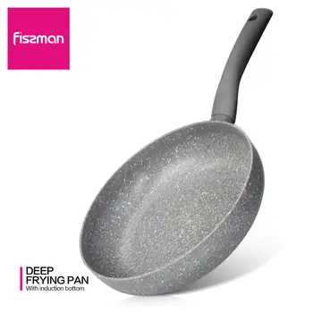 

FISSMAN Deep Frying Pan with Non-stick Coating Aluminium Dot Induction Bottom VULCANO Series Cooker Pan