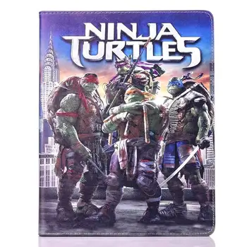 

Fashion movie superhero batman turtles Captain America pu leather stand holder case cover for Ipad 2 for ipad 3 4