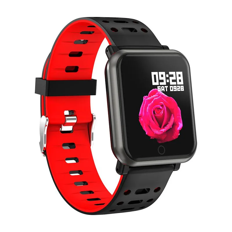 

P11 IP68 Waterproof Smart Watch R11 Fitness Tracker Heart Rate Blood Oxygen Pressure Calorie Sleep Monitor for Android IOS