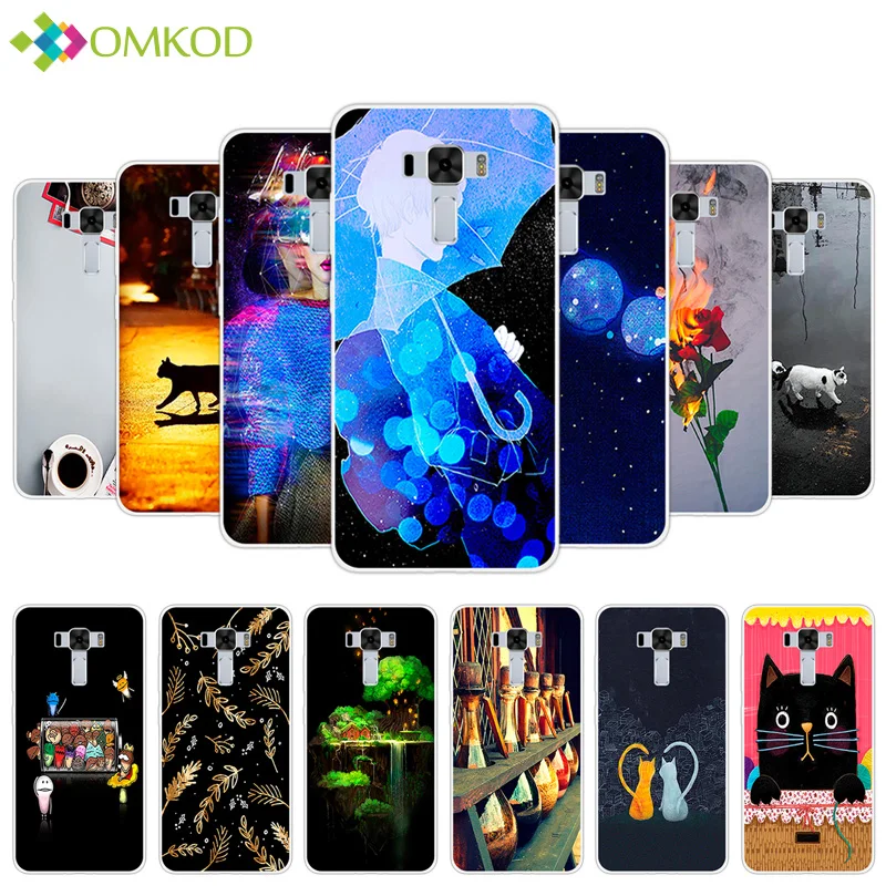 

for Asus Zenfone 3 Laser ZC551KL Cover Soft TPU Silicone Fundas Surrounding Coque For Asus ZC 551KL Capa ZC551 KL Phone Cases