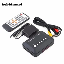 Kebidumei высокоскоростной USB 2,0 1080P HD SD/MMC ТВ видео SD MMC RMVB MP3 Мульти ТВ USB HDMI медиаплеер коробка поддержка USB жесткий диск