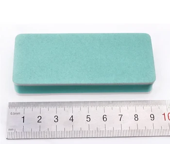 

10Pcs Buffer For Nail File Care Design Tools Cyan Cuboid 2 Ways Buffing Sanding Polishing Block Nail Art Sandpaper Manicure Trim