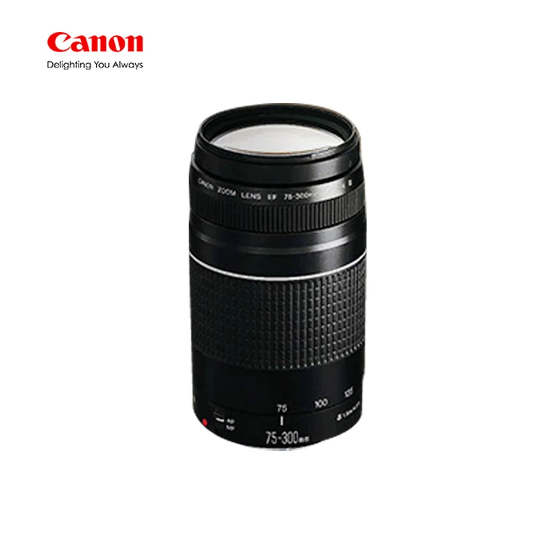 

Canon Camera lens EF 75-300mm F/4-5.6 III Telephoto Lenses for Canon 1300D 600D 700D 750D 760D 60D 70D 80D 7D 6D T6 T3i T5i T6