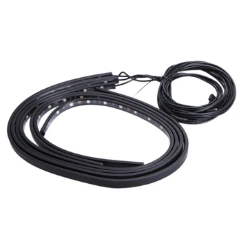 

Automotive Atmosphere Lights Car LED Lights 5050SMD Car Auto Remote Control Decorative Flexible Chassis Light Lamp