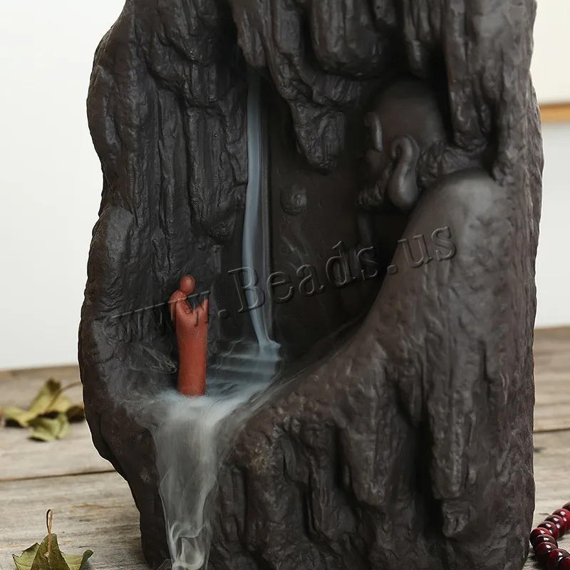 Ceramic Backflow Incense Burner Rockery Smoke Waterfall Stick Incense Holder Incense Crafts Mountain River Handicraft Censer Ceramic Backflow Incense Burner Rockery Smoke Waterfall Stick Incense Holder Incense Crafts Mountain River Handicraft Censer