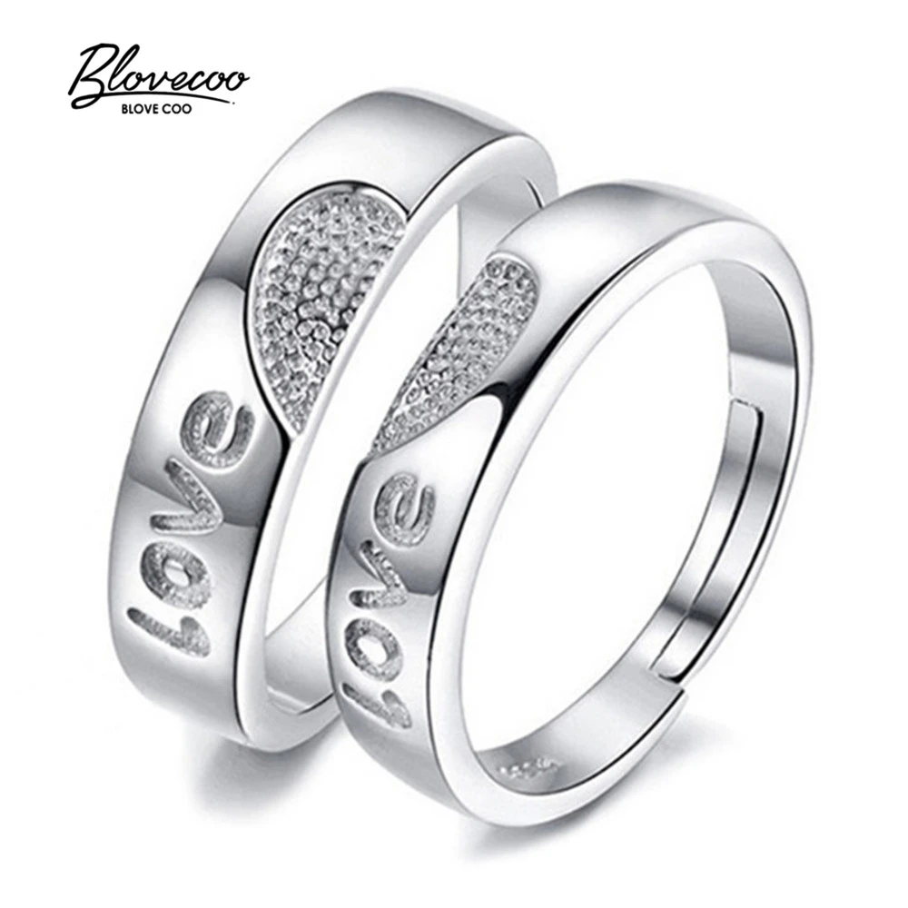 Buy Fashion Brands Couple Rings Silver jewelry