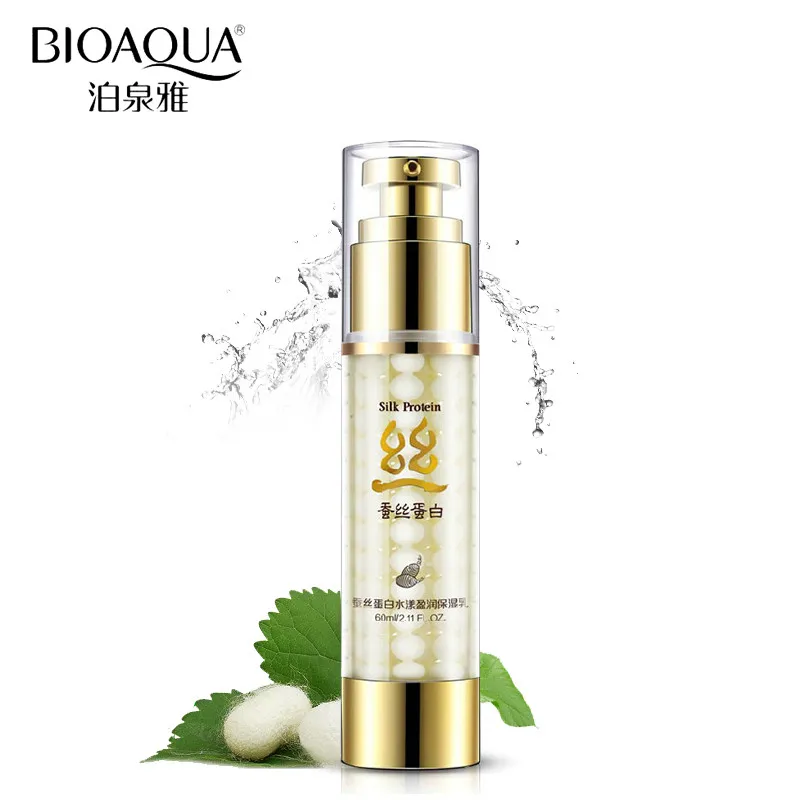 Лосьон для лица BIOAQUA Silk Protein глубокое увлажнение контроль жирности против морщин