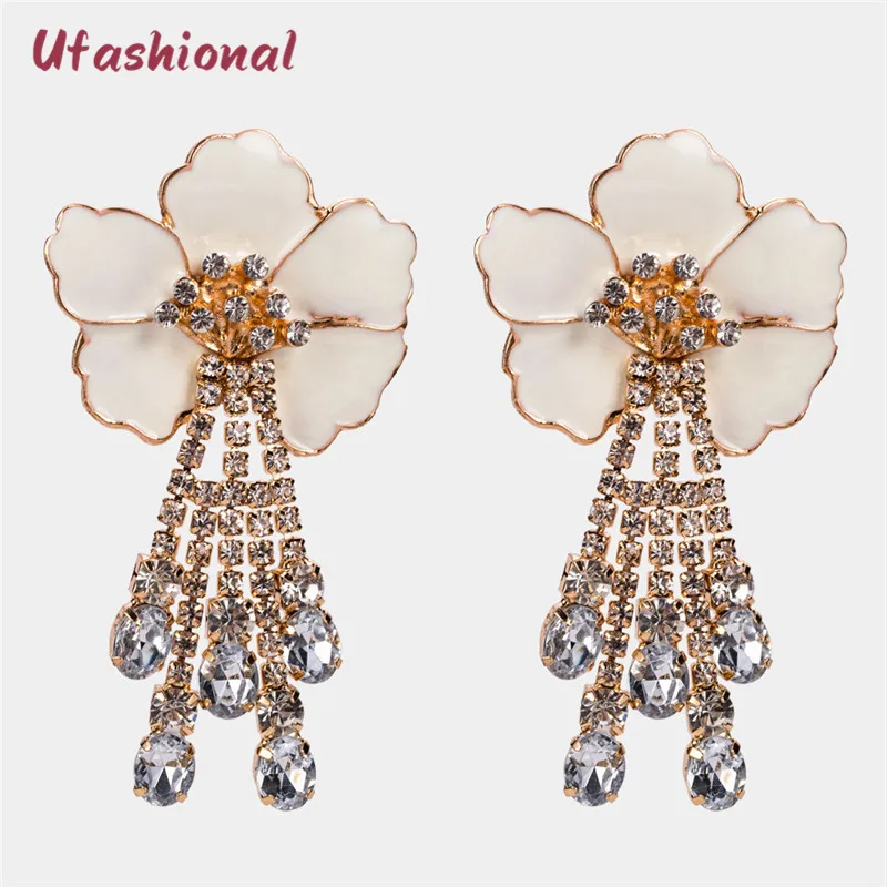 Boucles D'oreilles Pompon Fantaisie Korean Style Bohemian Earrings Pendientes Flecos Accesorios De Mujer Moda Ohringe Damen | Украшения