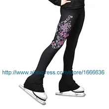 Лидер продаж, платья для катания на коньках для девочек, красивый бренд Vogue, брюки для фигурного катания KZ2018