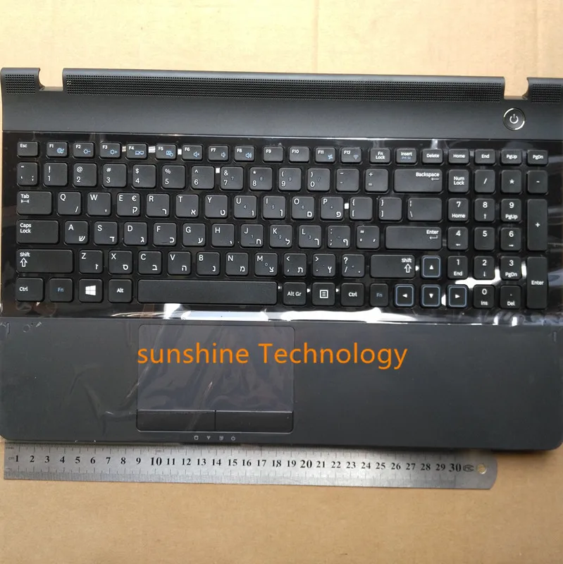 New laptop keyboard with touchpad for samsung BA75 03502 NP 300E5A