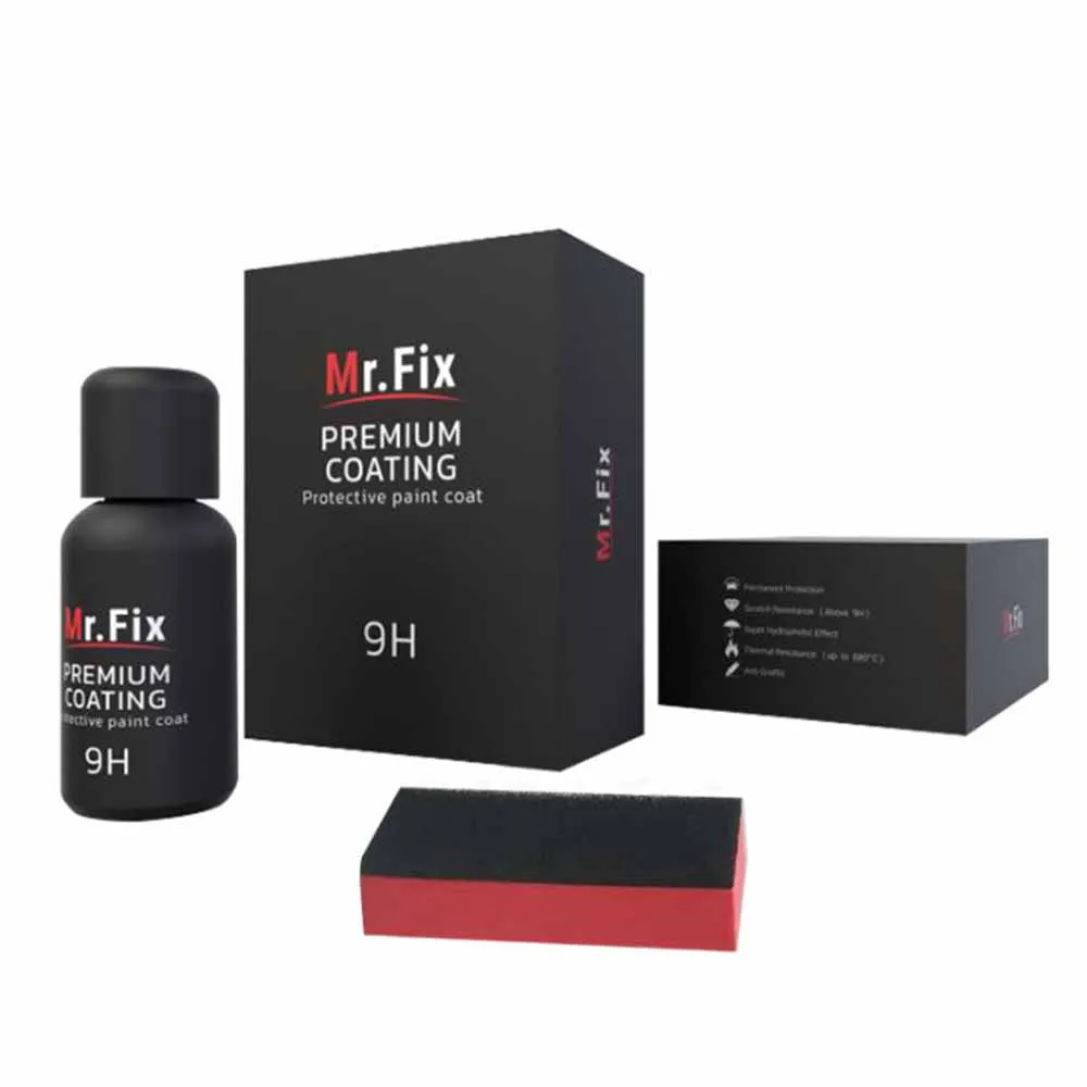 

30ML 9H Car Polish Liquid Ceramic Coat Super Hydrophobic Coating Crystal Car Scratch Color Repair Scratches Car Paint