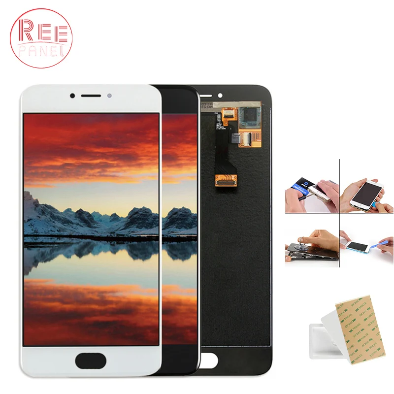 

5.2 inch Super AMOLED LCD For MEIZU Pro 6 LCD Display Touch Screen M570M M570h Digitizer For Meizu Pro 6 LCD