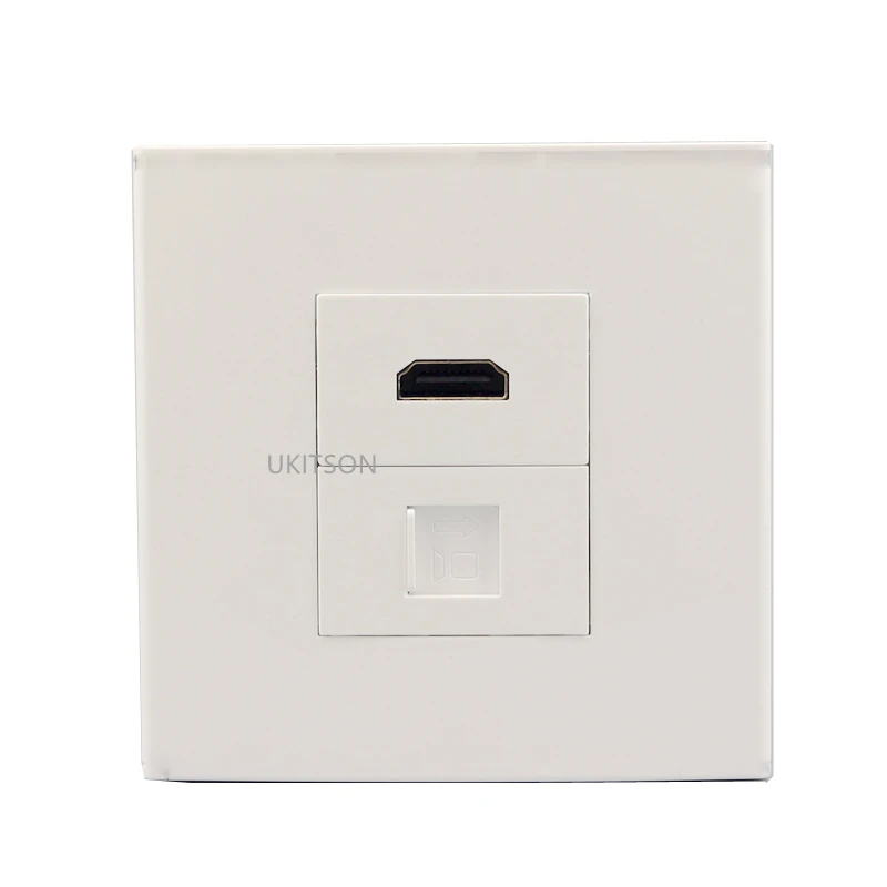 HDMI+CAT6 RJ45 Female To Female Wall Panel pic 4
