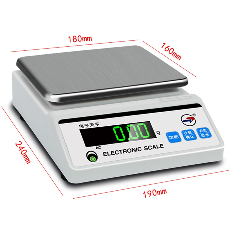 Digital Kitchen Scale Food Jewelry Weight High Precision Electronic Scale TU 