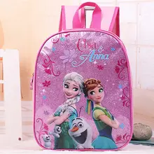 Disney Мультфильм Принцесса Детский рюкзак в детский сад сумка замороженная Эльза девочка мальчик автомобиль Подарочная сумка для школы студентов книга для хранения