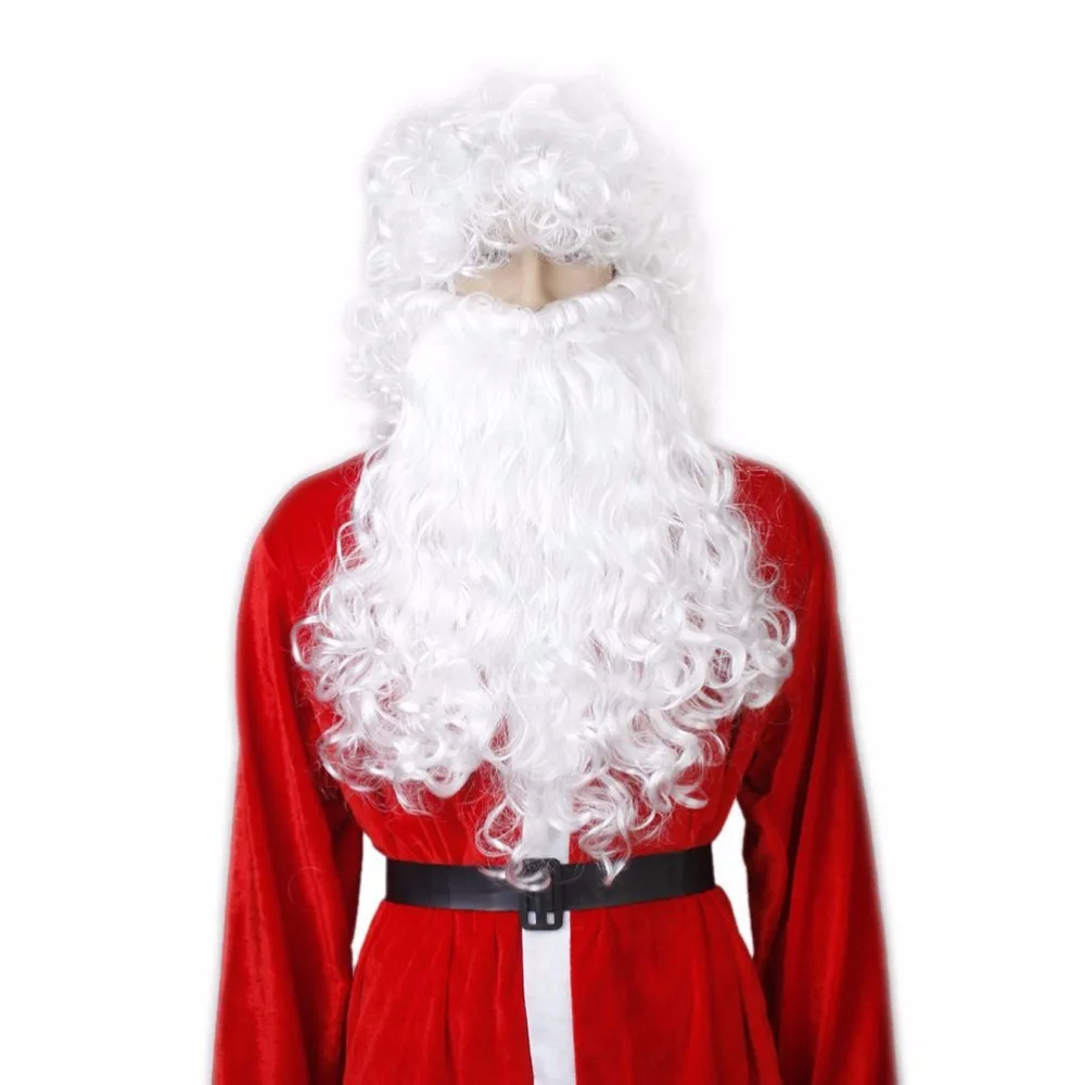 Christmas-Wizard-Old--Claus-Beard-Wig