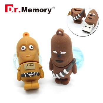 

Funny 32GB USB Flash Drives Cartoon Soldier Pendrive 16GB Personalized Flashdisk 4GB Memory Stick 8GB Pen Drive Creative Gifts