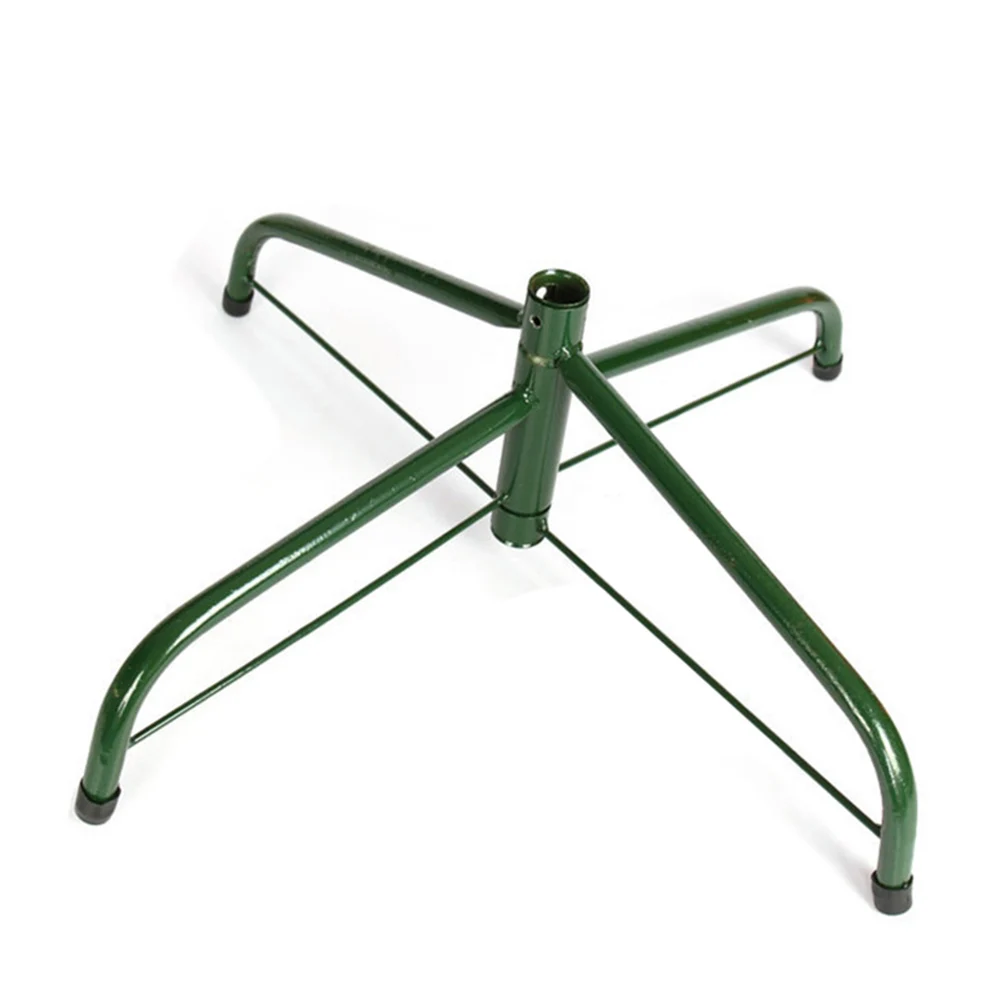 

Newly Christmas Tree Iron Stand Foot Base Holder Bracket Decoration Rubber Pad For Home