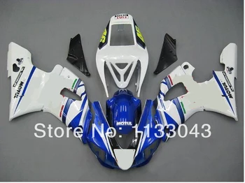 

7Gifts+ White blue fairing parts for YAMAHA YZF R1 98 99 YZF-R1 98-99 #333XA YZF1000 R1 98 99 YZF R1 1998 1999 ABS fairing kit