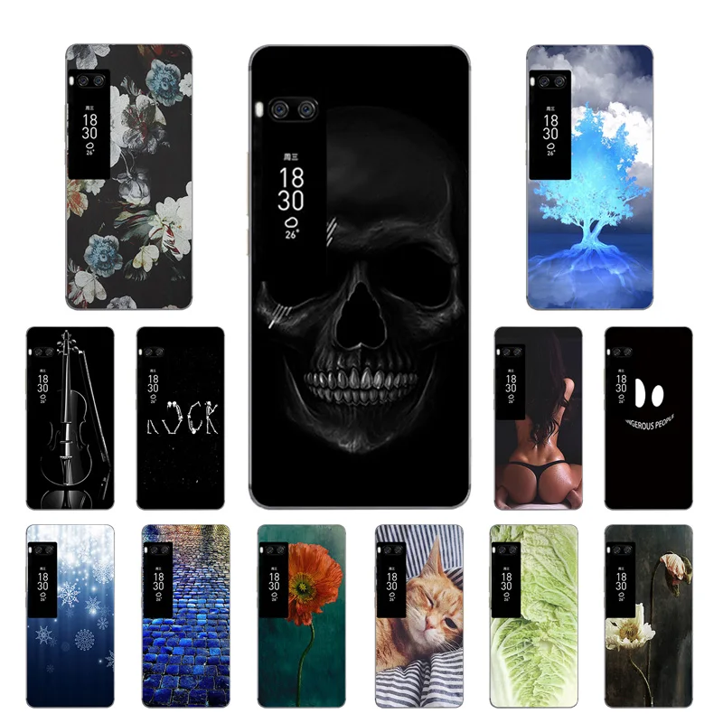 

Phone Cases for Meizu Pro 7 Plus Case Piano Printing Back Cover Fundas Soft Silicone TPU Case Ultra Thin Covers Capa