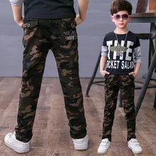 Boys pants printed camouflage trousers spring and autumn new big children sports children's clothing Boys pants printed camouflage trousers spring and autumn new big children sports children's clothing