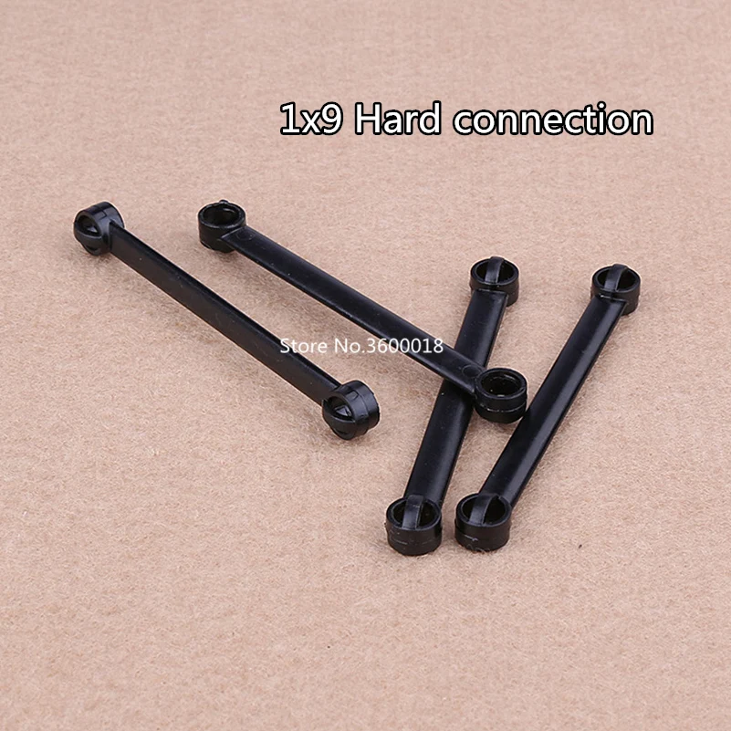 

10pcs/lot Decool Technic parts Bricks Connector Compatible with legos 32293 1x9 hard connection MOC DIY blocks bricks parts set