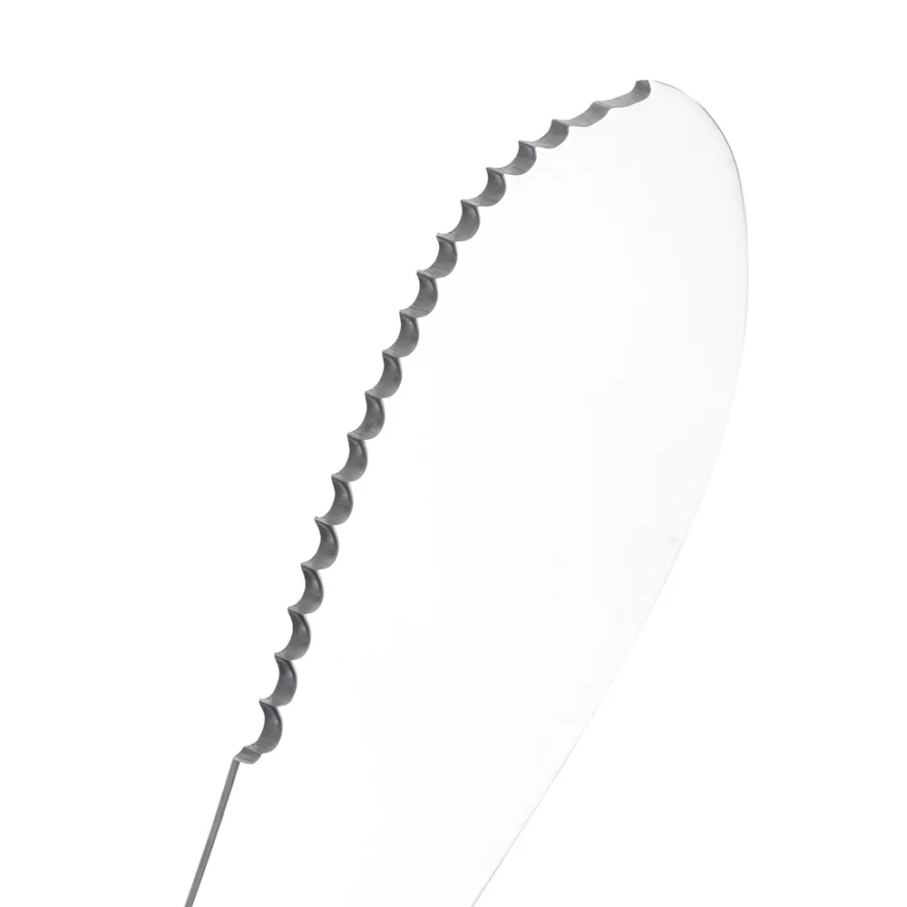 S/M Stainless Steel Cutlery Cream Scraper Wood Handle Butter Spatula Breakfast Jam Cheese Tool Kitchen Accessories butter knife cheese knife