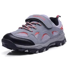 Kids Hiking Shoes Mesh Breathable Nonslip Boys Climbing Shoes Girls Outdoor Sport Kids Sneakers Walking Shoes