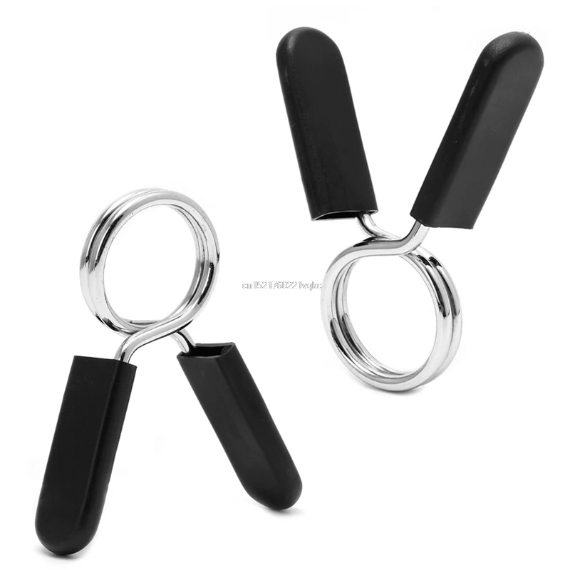 

New useful 28mm Barbell Gym Weight Lifting Bar Dumbbell Lock Clamp Spring Collar Clips