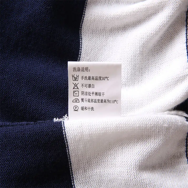 2018 New Men Sweater Pullovers Cotton knitted Sweater Jumpers Spring Autumn Winter Striped Knitwear Male Sweater Black Gray Navy-10