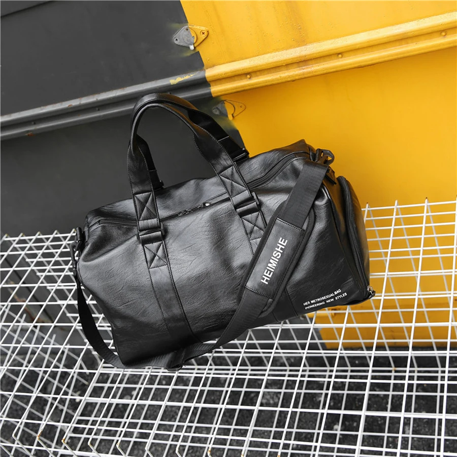 Sport Bag Women Men Fitness Gym Bag Leather Shoe Compartment Ladies Girls Small Large Big Outdoor Travel Training Tenis Handbag