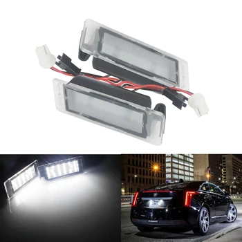 

ANGRONG 2x LED License Number Plate Light For Opel / Vauxhall Insignia Sports Tourer Mokka VXR8 For Chevrolet Corvette