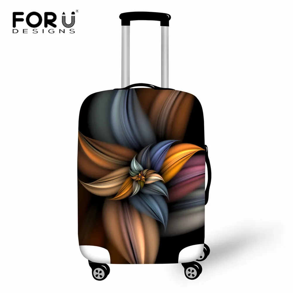 FORUDESIGNS/чехол для чемодана путешествий эластичный Чехол багажа пылезащитный