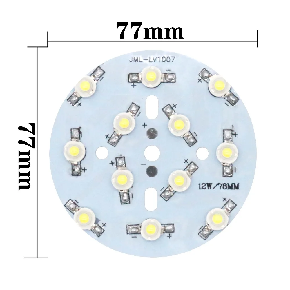 10 Вт светодиодный диоды COB SMD лампочка фонарь на плате с светодиодный AC90-265V водителя для Светодиодный светильник лампа Точечный светильник для ремонта DIY